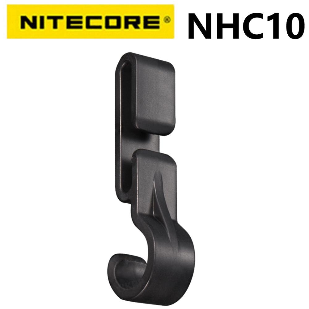 NITECORE NHC10 4 개/갑 헬멧 클립 얇은 가장자리 헬멧에 헤드 램프 장착 4 팩 헤드 라이트에 완벽한